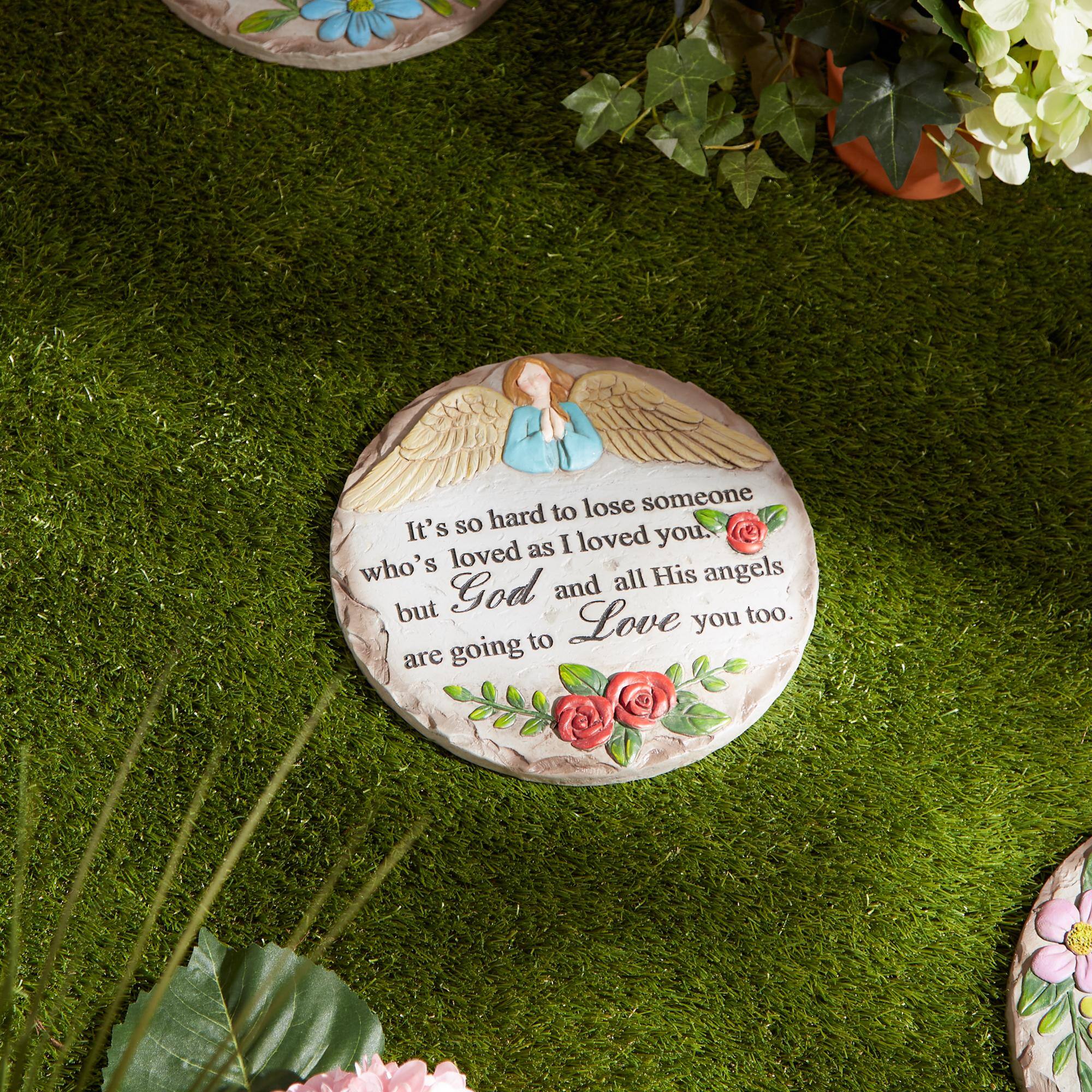 9.75" Hard To Lose Someone You Loved Memorial Stepping Stone